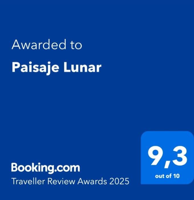 Paisaje Lunar 티나조 외부 사진